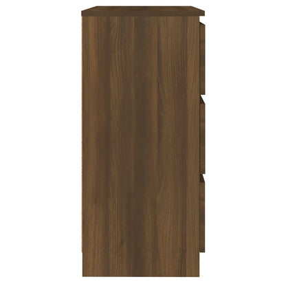 vidaXL Sideboard Brown Oak 60x35x76 cm Engineered Wood