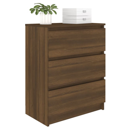 vidaXL Sideboard Brown Oak 60x35x76 cm Engineered Wood