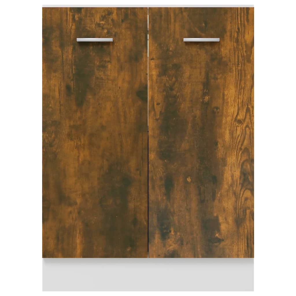 vidaXL Bottom Cabinet Lyon Smoked Oak 60x46x81.5 cm Engineered Wood