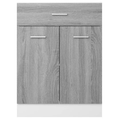 vidaXL Drawer Bottom Cabinet "Lyon" Grey Sonoma 60x46x81,5 cm Engineered Wood