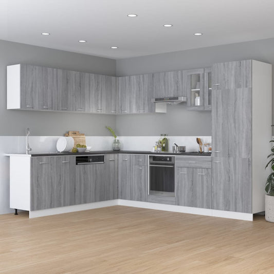 vidaXL Drawer Bottom Cabinet "Lyon" Grey Sonoma 60x46x81,5 cm Engineered Wood