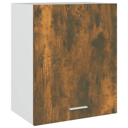 vidaXL Hanging Cabinet "Lyon" Smoked Oak 50x31x60 cm Engineered Wood