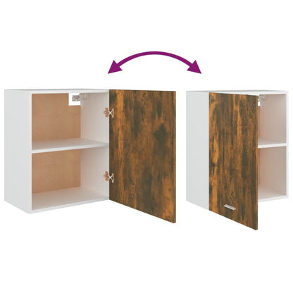 vidaXL Hanging Cabinet Lyon Smoked Oak 50x31x60 cm Engineered Wood