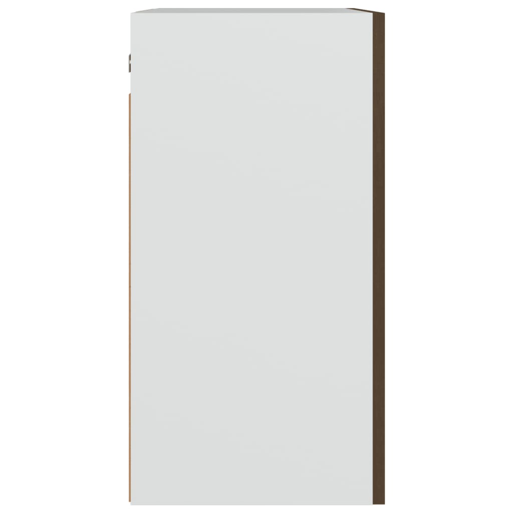 vidaXL Hanging Cabinet "Lyon" Brown Oak 50x31x60 cm Engineered Wood
