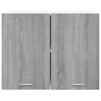 vidaXL Hanging Cabinet Lyon Grey Sonoma 80x31x60 cm Engineered Wood