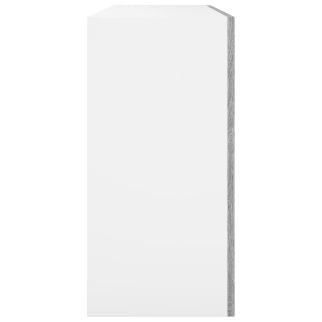 vidaXL Hanging Cabinet Lyon Grey Sonoma 80x31x60 cm Engineered Wood