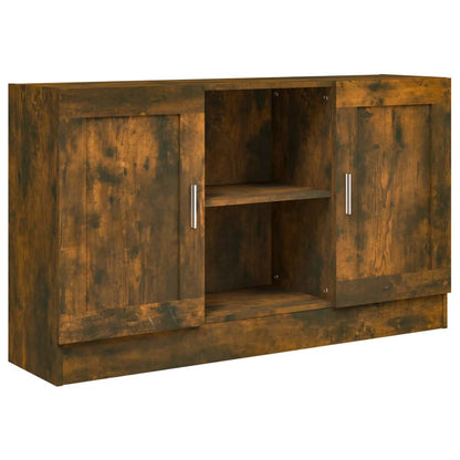 815624 vidaXL Sideboard Smoked Oak 120x30,5x70 cm Engineered Wood