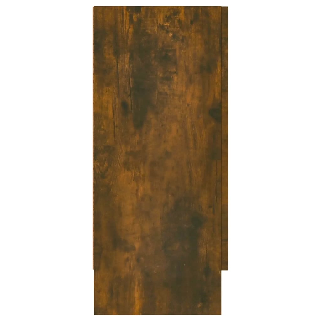 815624 vidaXL Sideboard Smoked Oak 120x30,5x70 cm Engineered Wood