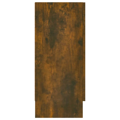 815624 vidaXL Sideboard Smoked Oak 120x30,5x70 cm Engineered Wood