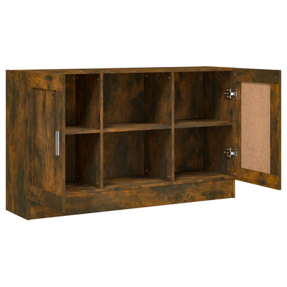 815624 vidaXL Sideboard Smoked Oak 120x30,5x70 cm Engineered Wood