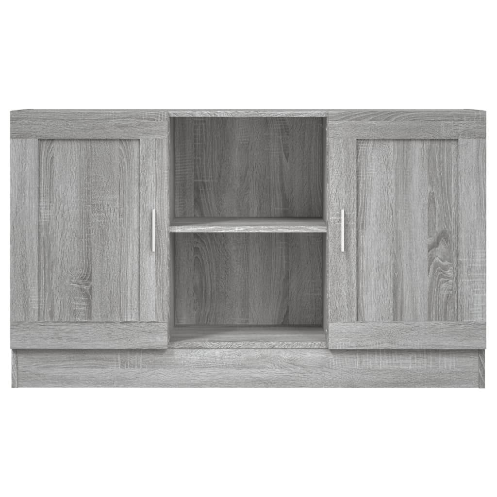 vidaXL Sideboard Grey Sonoma 120x30.5x70 cm Engineered Wood
