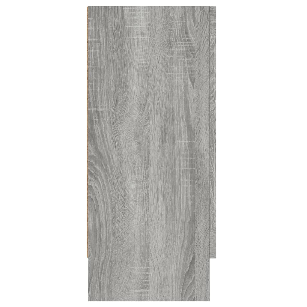 vidaXL Sideboard Grey Sonoma 120x30.5x70 cm Engineered Wood