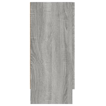 vidaXL Sideboard Grey Sonoma 120x30.5x70 cm Engineered Wood