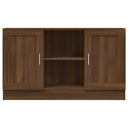 vidaXL Sideboard Brown Oak 120x30,5x70 cm Engineered Wood