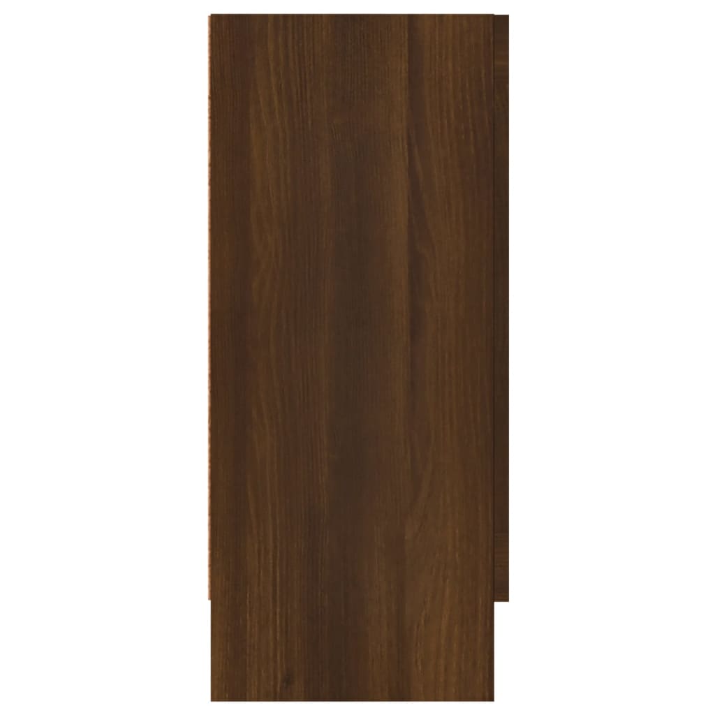 vidaXL Sideboard Brown Oak 120x30,5x70 cm Engineered Wood