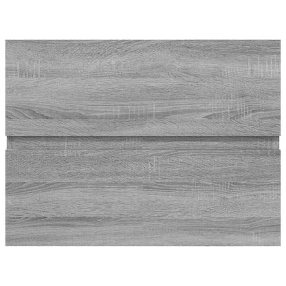 vidaXL Sink Cabinet Grey Sonoma 60x38.5x45 cm Engineered Wood