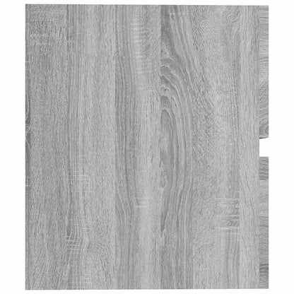 vidaXL Sink Cabinet Grey Sonoma 60x38.5x45 cm Engineered Wood