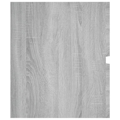 vidaXL Sink Cabinet Grey Sonoma 100x38.5x45 cm Engineered Wood