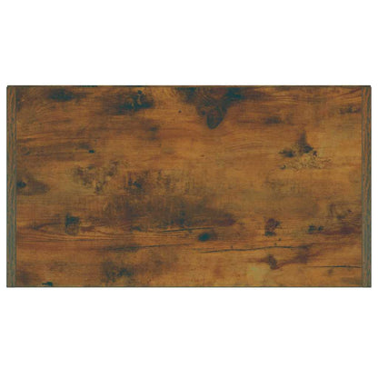 vidaXL Bathroom Cabinet Smoked Oak 60x33x80 cm Engineered Wood