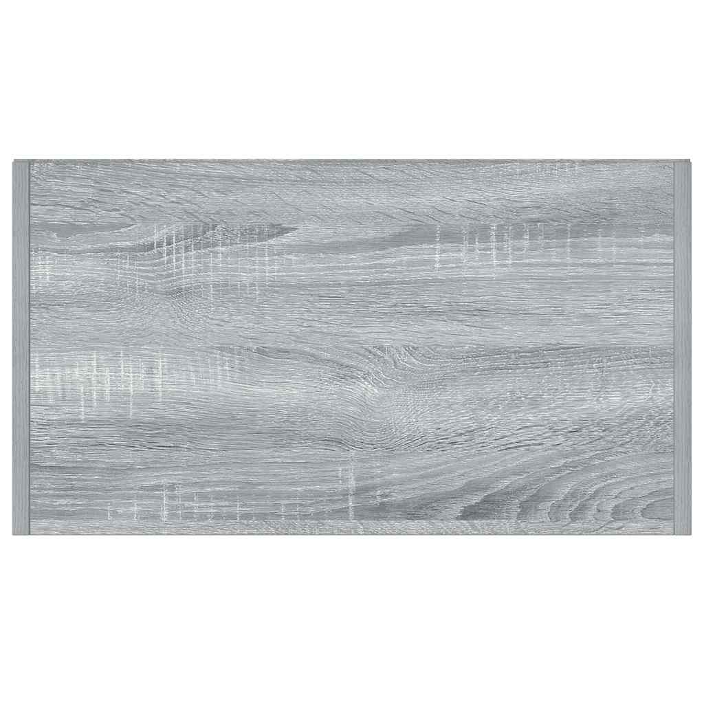 vidaXL Bathroom Cabinet Grey Sonoma 60x33x80 cm Engineered Wood