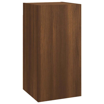 vidaXL TV Cabinet Brown Oak 30,5x30x60 cm Engineered Wood