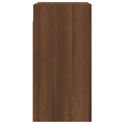 vidaXL TV Cabinet Brown Oak 30,5x30x60 cm Engineered Wood