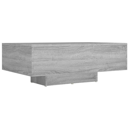 vidaXL Coffee Table Grey Sonoma 85x55x31 cm Engineered Wood