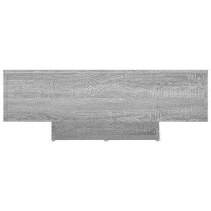 vidaXL Coffee Table Grey Sonoma 85x55x31 cm Engineered Wood
