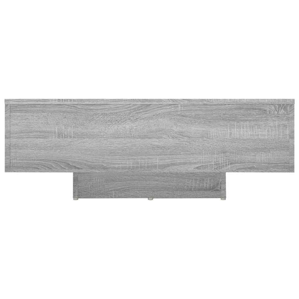 vidaXL Coffee Table Grey Sonoma 85x55x31 cm Engineered Wood