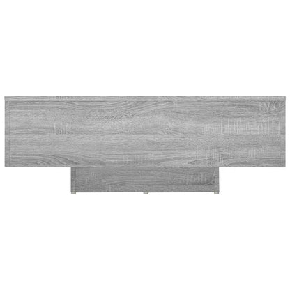 vidaXL Coffee Table Grey Sonoma 85x55x31 cm Engineered Wood