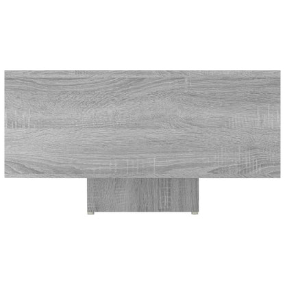 vidaXL Coffee Table Grey Sonoma 85x55x31 cm Engineered Wood