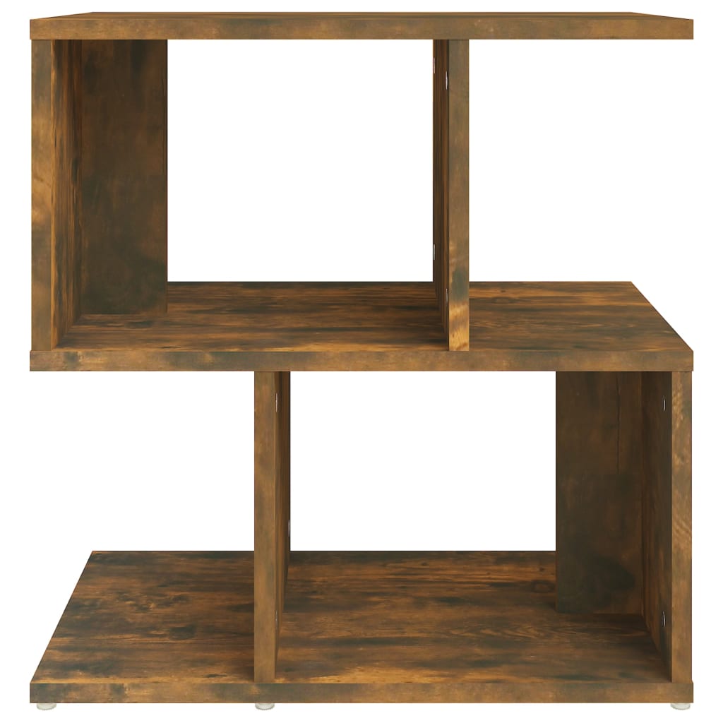 vidaXL Bedside Cabinet Smoked Oak 50x30x51.5 cm Engineered Wood