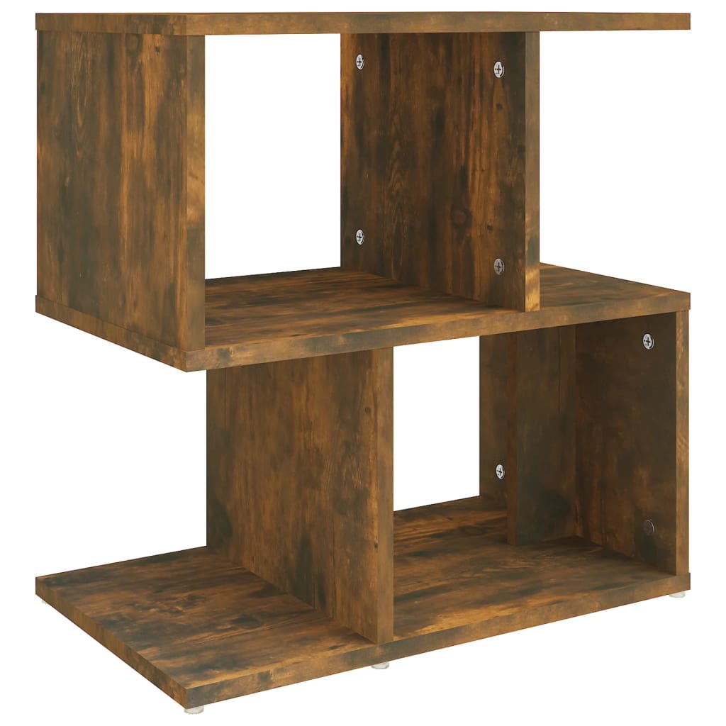 vidaXL Bedside Cabinets 2 pcs Smoked Oak 50x30x51,5 cm Engineered Wood