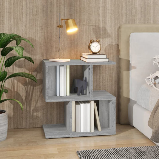 vidaXL Bedside Cabinet Grey Sonoma 50x30x51,5 cm Engineered Wood