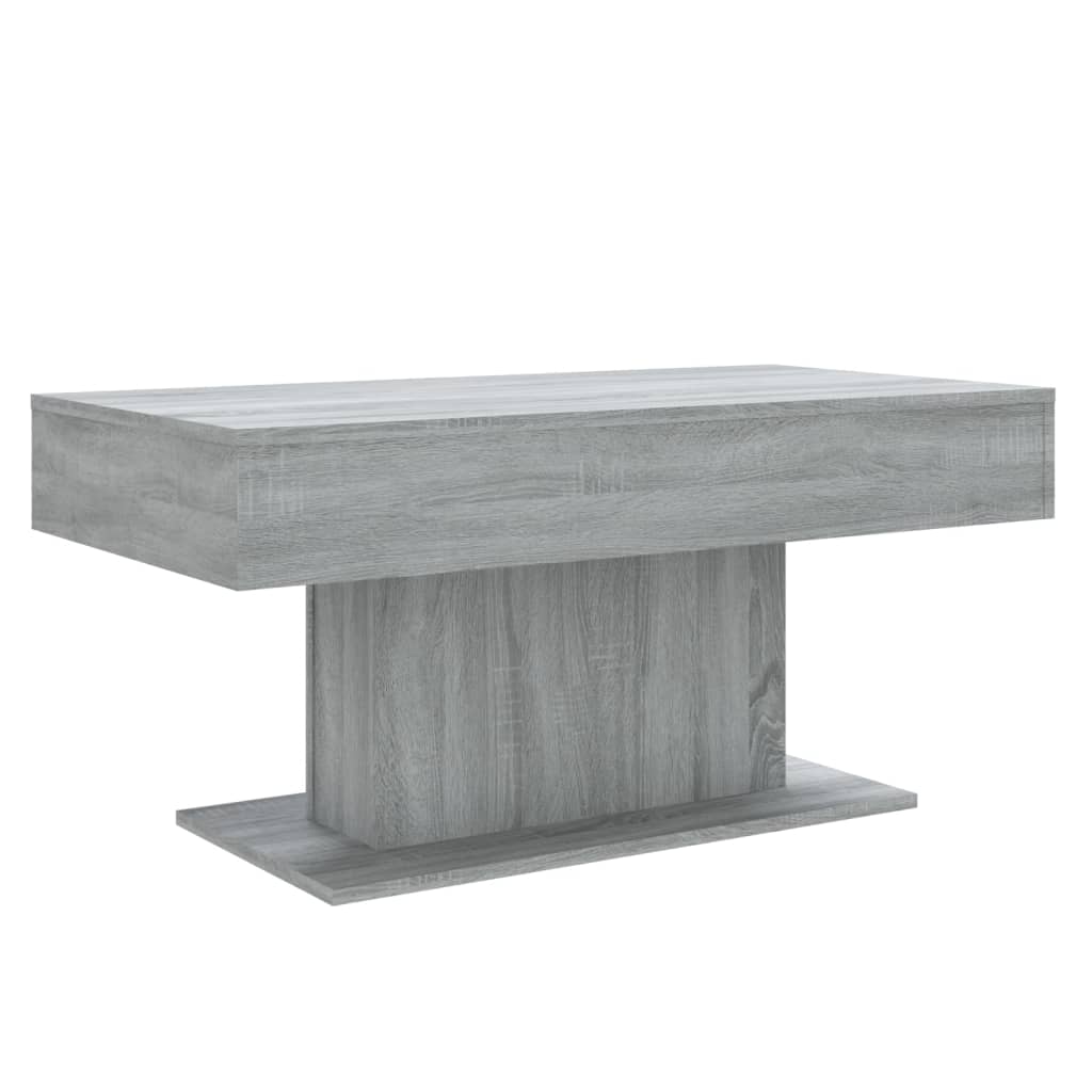vidaXL Coffee Table | Grey Sonoma | Engineered Wood | Medium | Modern