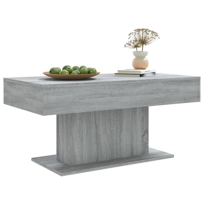 vidaXL Coffee Table | Grey Sonoma | Engineered Wood | Medium | Modern