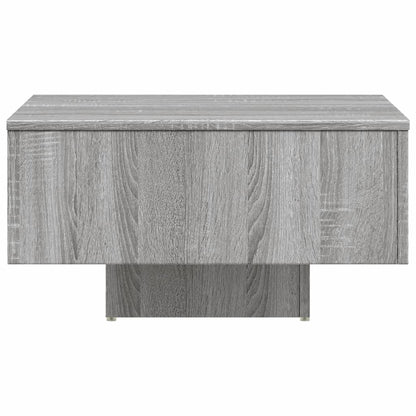 vidaXL Coffee Table Grey Sonoma 60x60x31.5 cm Engineered Wood
