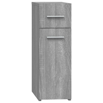 vidaXL Apothecary Cabinet Grey Sonoma 20x45.5x60 cm Engineered Wood