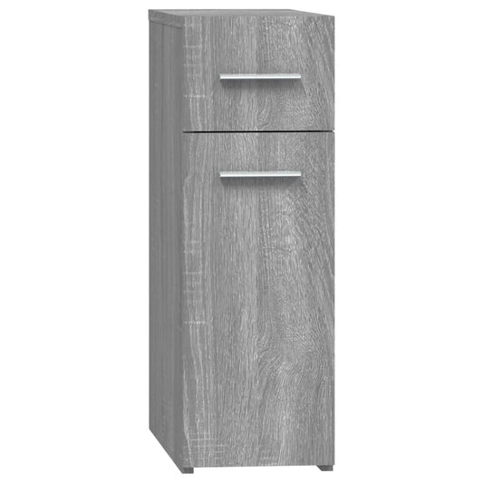 vidaXL Apothecary Cabinet | Grey Sonoma | Engineered wood | Single