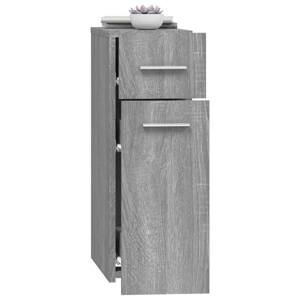 vidaXL Apothecary Cabinet Grey Sonoma 20x45,5x60 cm Engineered Wood