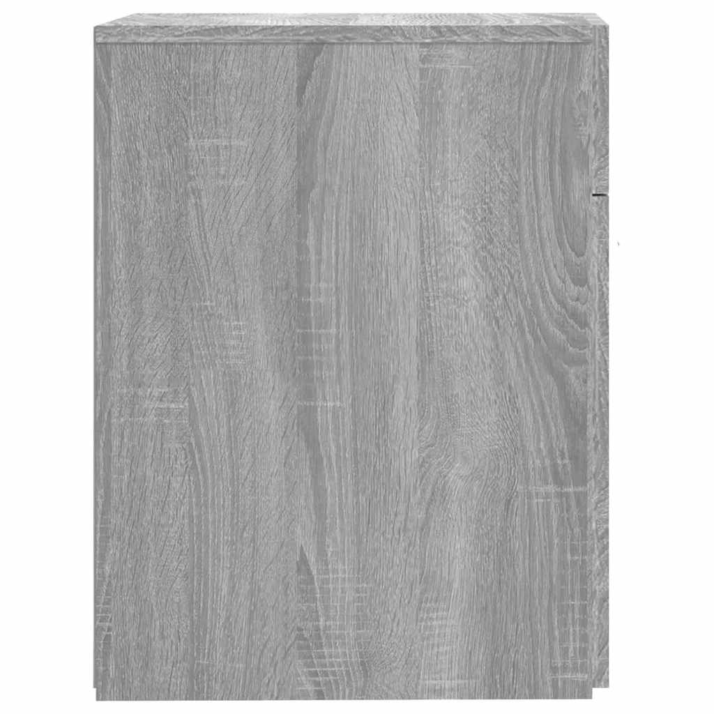 vidaXL Apothecary Cabinet Grey Sonoma 20x45,5x60 cm Engineered Wood