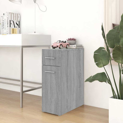 vidaXL Apothecary Cabinet Grey Sonoma 20x45,5x60 cm Engineered Wood
