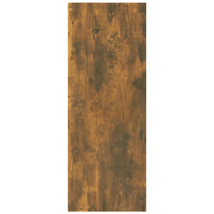 vidaXL Console Table Smoked Oak 78x30x80 cm Engineered Wood