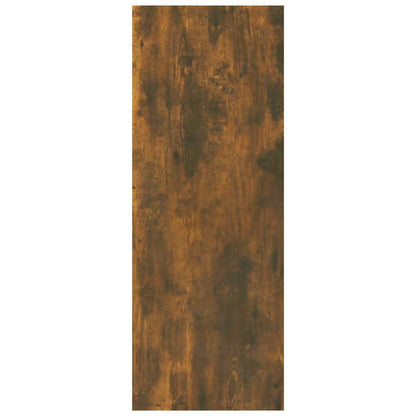 vidaXL Console Table Smoked Oak 105x30x80 cm Engineered Wood