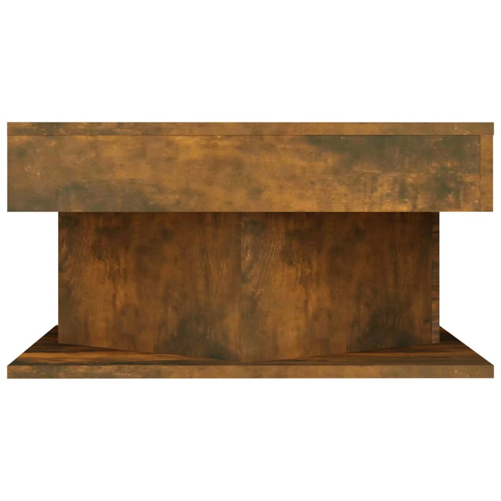 vidaXL Coffee Table | Smoked Oak | Engineered wood | Low Coffee Table