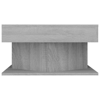 vidaXL Coffee Table | Grey Sonoma | Engineered wood | 57 x 57 x 30 cm