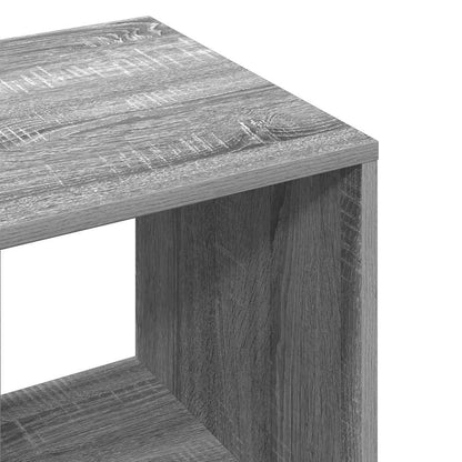 vidaXL Wardrobe Grey Sonoma 80x40x110 cm Engineered Wood