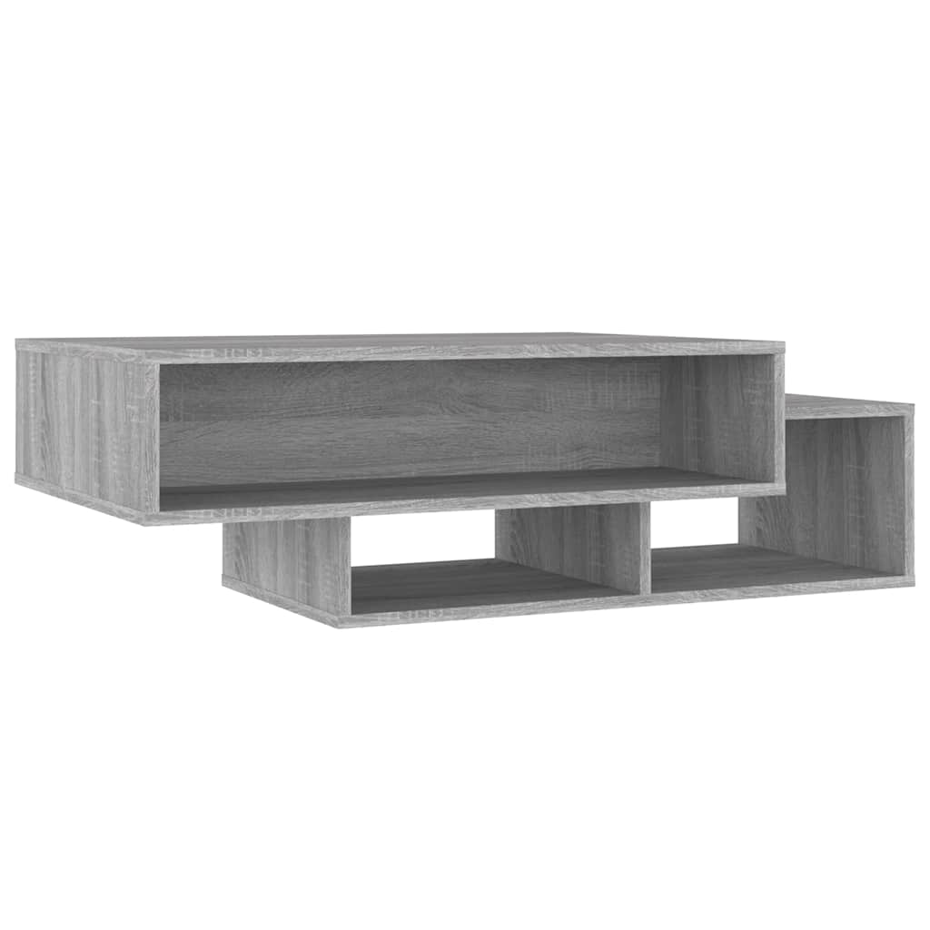 vidaXL Coffee Table Grey Sonoma 105x55x32 cm Engineered Wood