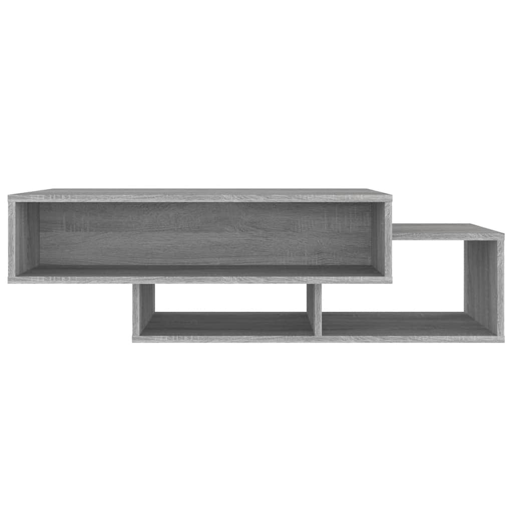vidaXL Coffee Table Grey Sonoma 105x55x32 cm Engineered Wood
