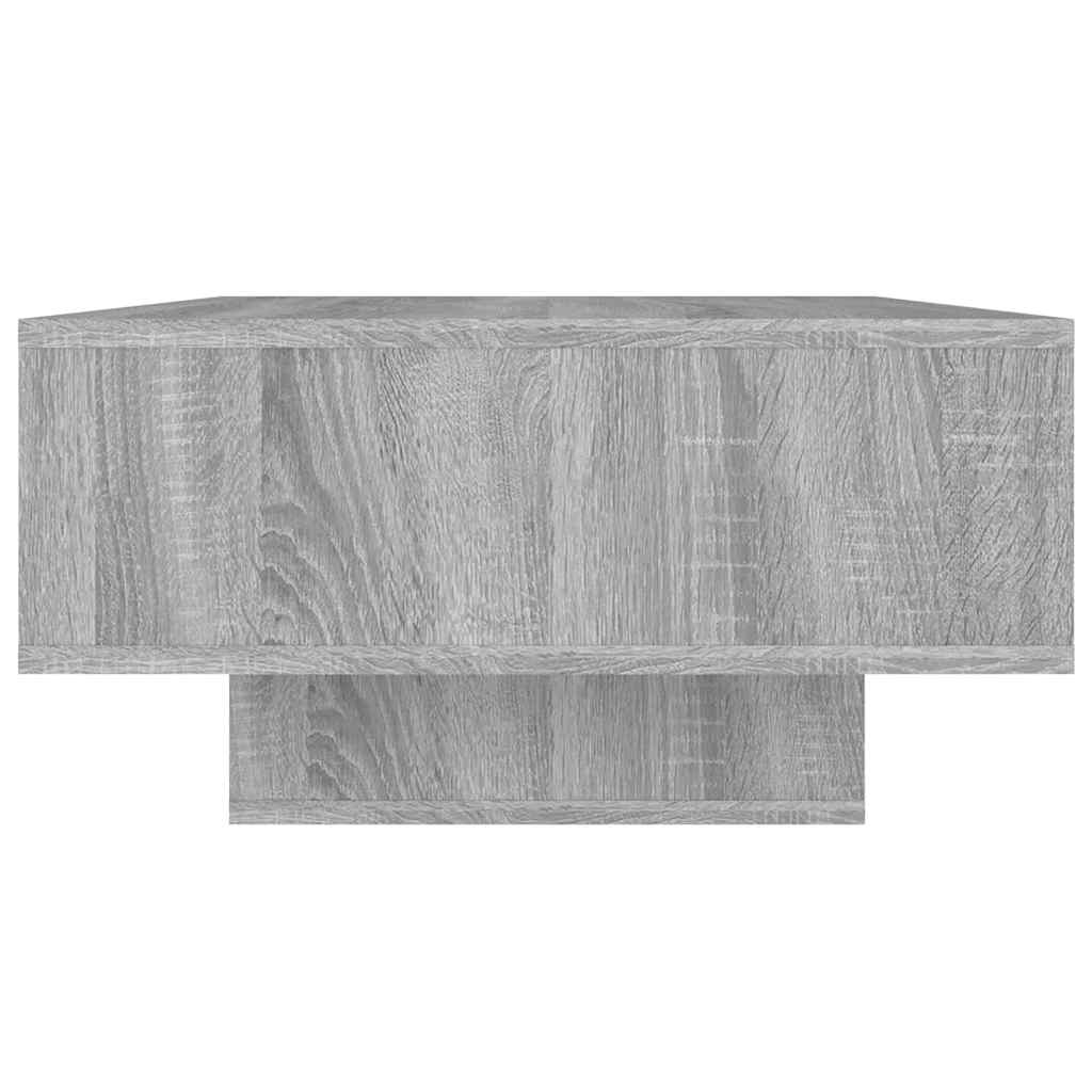 vidaXL Coffee Table Grey Sonoma 105x55x32 cm Engineered Wood
